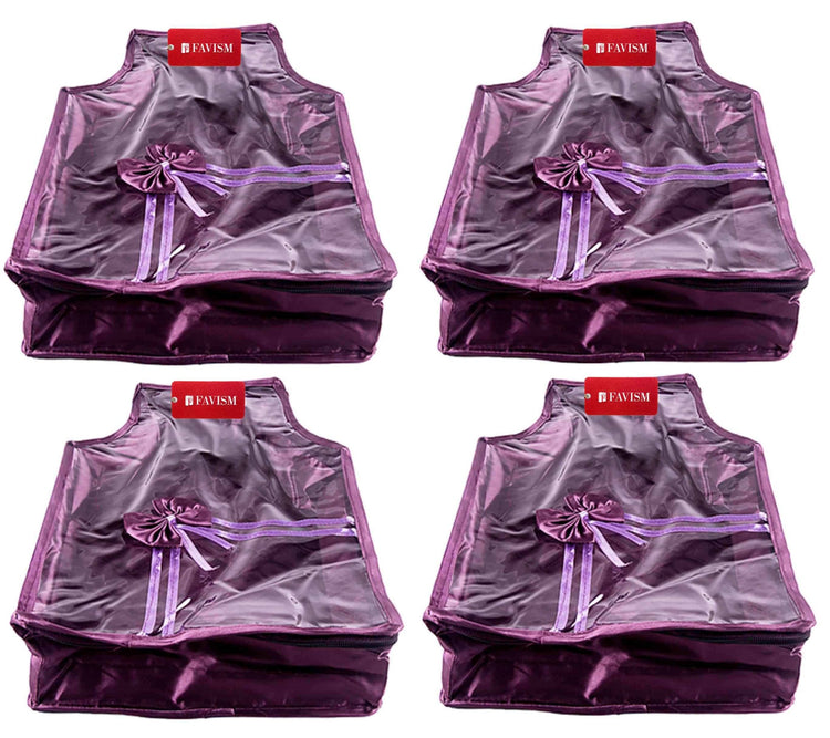 transparent blouse bag
