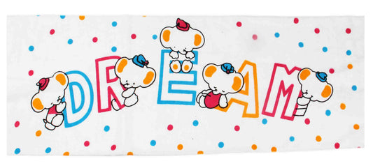 Newborn pure soft cotton big bath towel baby boy & baby girl - white - FAVISM