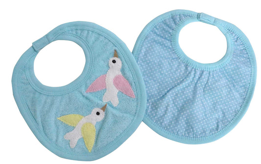 Newborn pure soft cotton bibs for 0-36 month babies pack of 6 pcs. - FAVISM