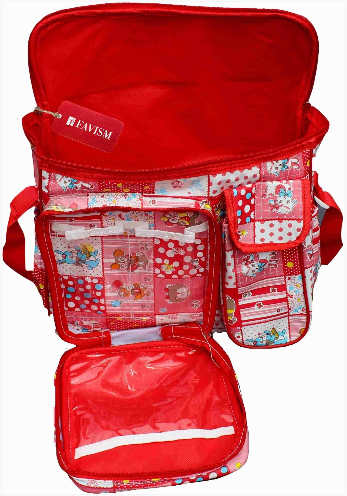 Baby diaper bag for mother | baby accessories bag | multipurpose bag - FAVISM
