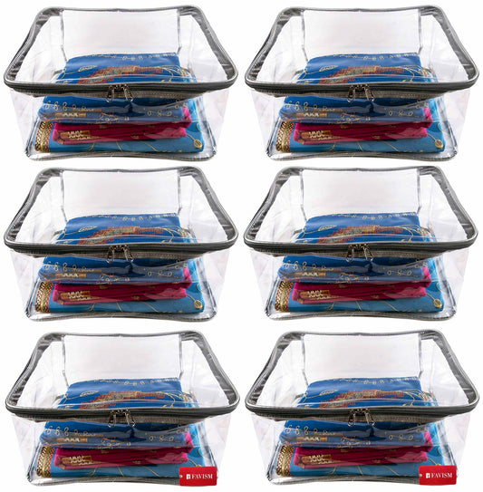 full transparent saree bag