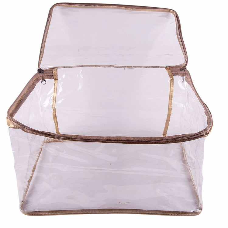 Full transparent blouse cover | peticoat cover | closet storage pack of 4 pcs. - FAVISM