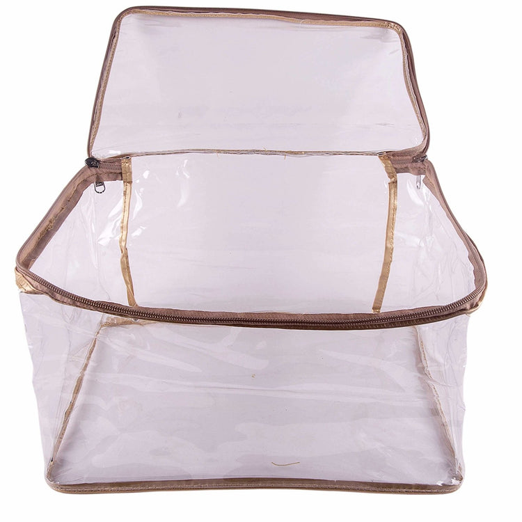 Full transparent saree cover | blouse cover | petticoat cover pack of 12 pcs. - FAVISM