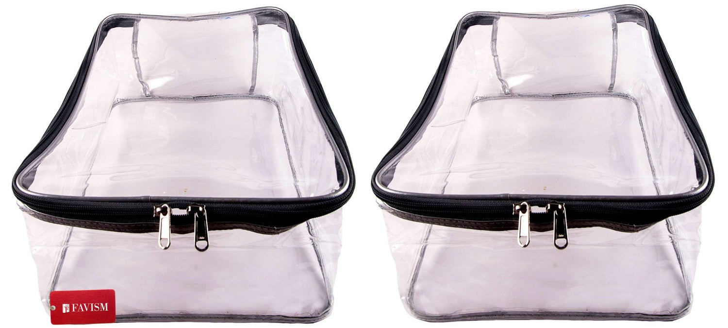 transparent clothes bag