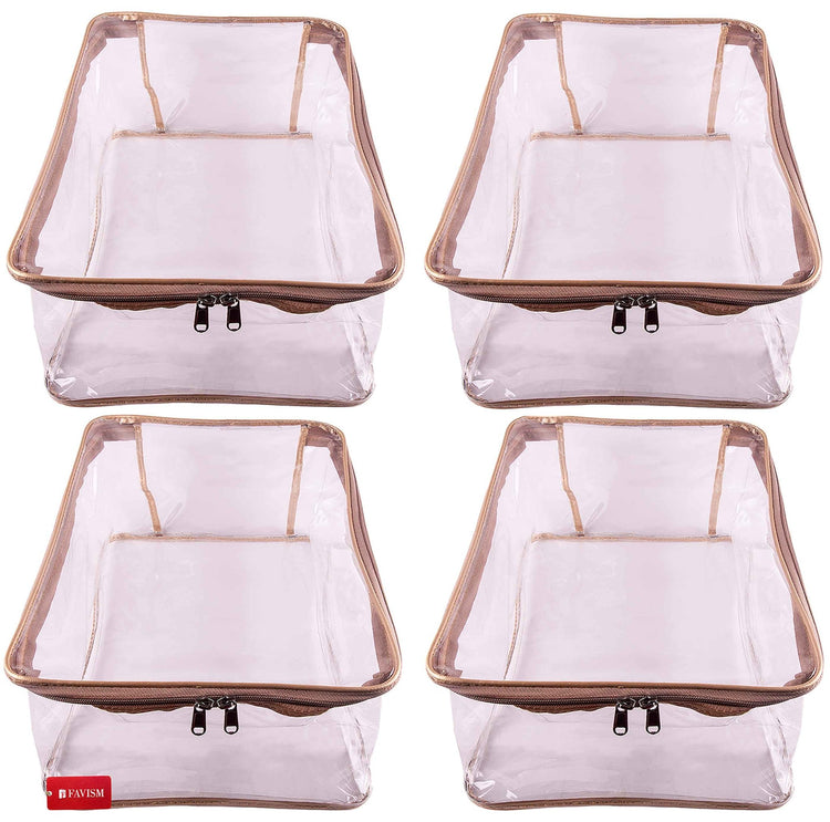 full transparent clothes bag