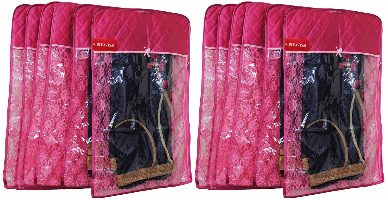 saree hanging bag with zip