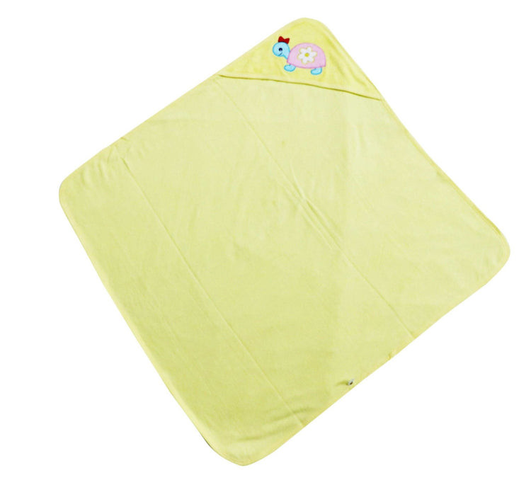 Newborn baby pure soft cotton bath towel with hood ( 0-36 months ) - FAVISM