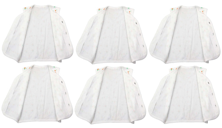 Newborn soft cotton t-shirt for baby boy & baby girl pack of 6 pcs. - FAVISM
