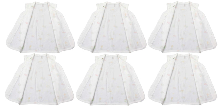 Newborn soft cotton t-shirt for baby boy & baby girl pack of 6 pcs. - FAVISM