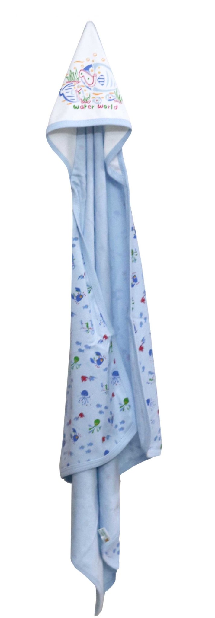 Newborn baby pure soft cotton bath towel with hood ( 0-36 months ) - FAVISM