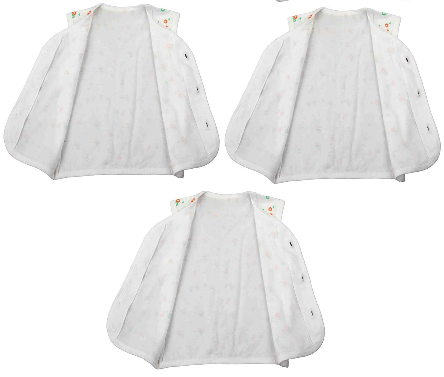 Newborn soft cotton t-shirt for baby boy & baby girl pack of 3 pcs. ( Sleeveless ) - FAVISM