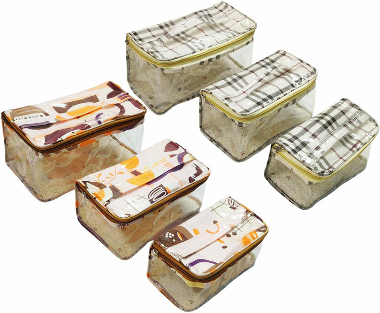 Premium multi purpose cosmetic pouch | makeup jewelry pouch - FAVISM