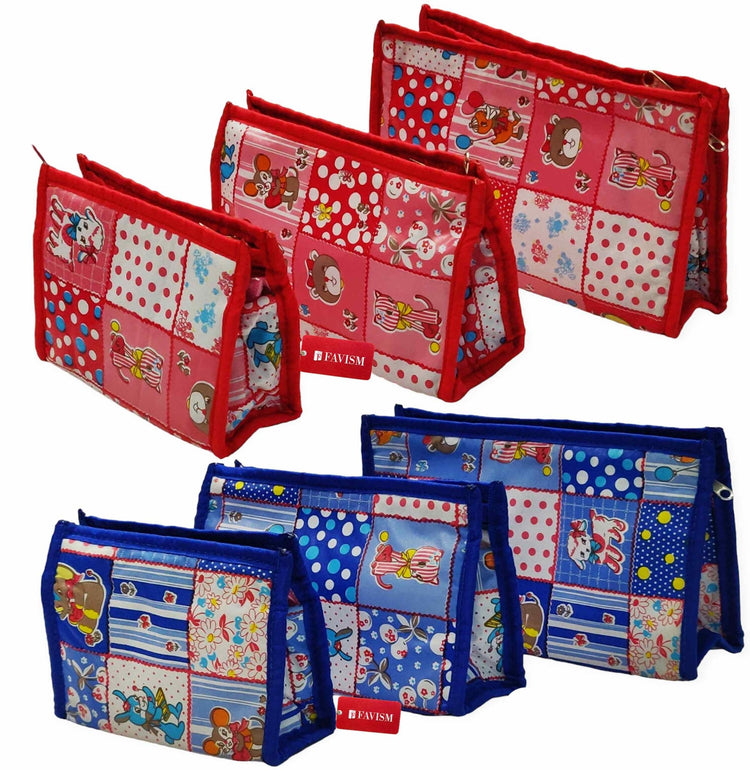 Premium multipurpose makeup pouch, saving kits, travel storage kits - FAVISM