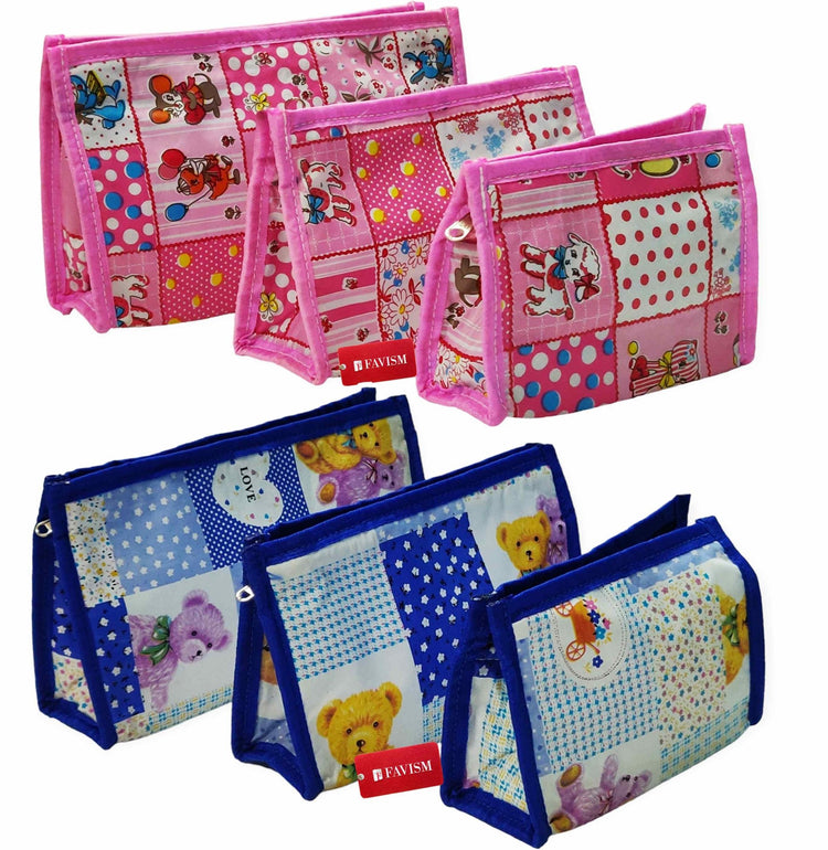 Premium multipurpose makeup pouch, saving kits, travel storage kits - FAVISM