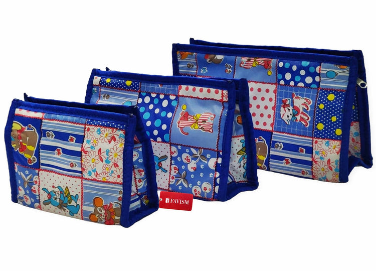Premium multipurpose makeup pouch, saving kits, travel storage kits - FAVISM
