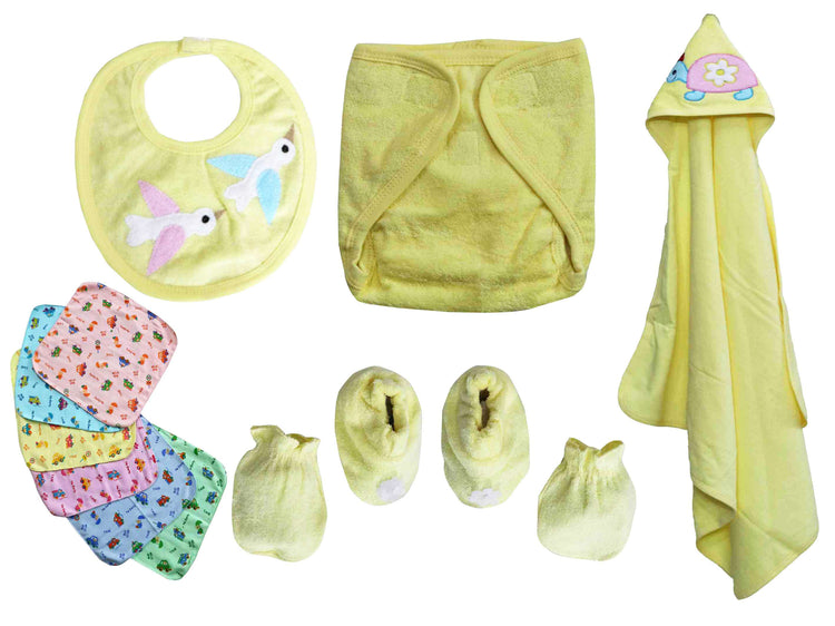 Newborn pure soft cotton gift sets pack of 11 pcs., ( 0 - 6 months )