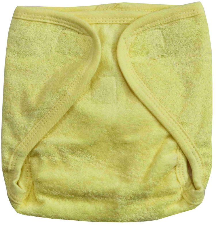 Newborn pure soft cotton reusable padded diapers or nappies