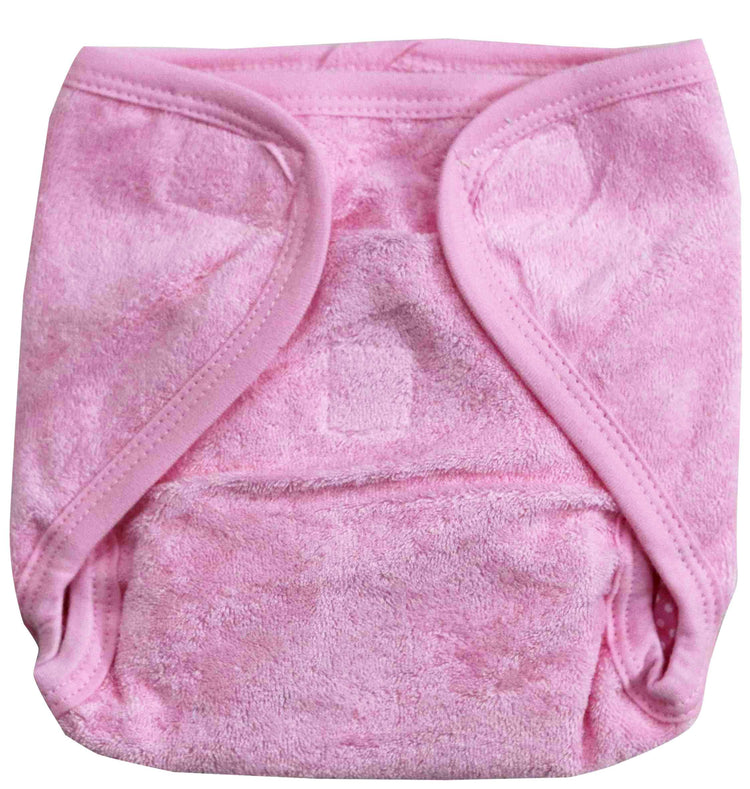 Newborn pure soft cotton reusable padded diapers or nappies