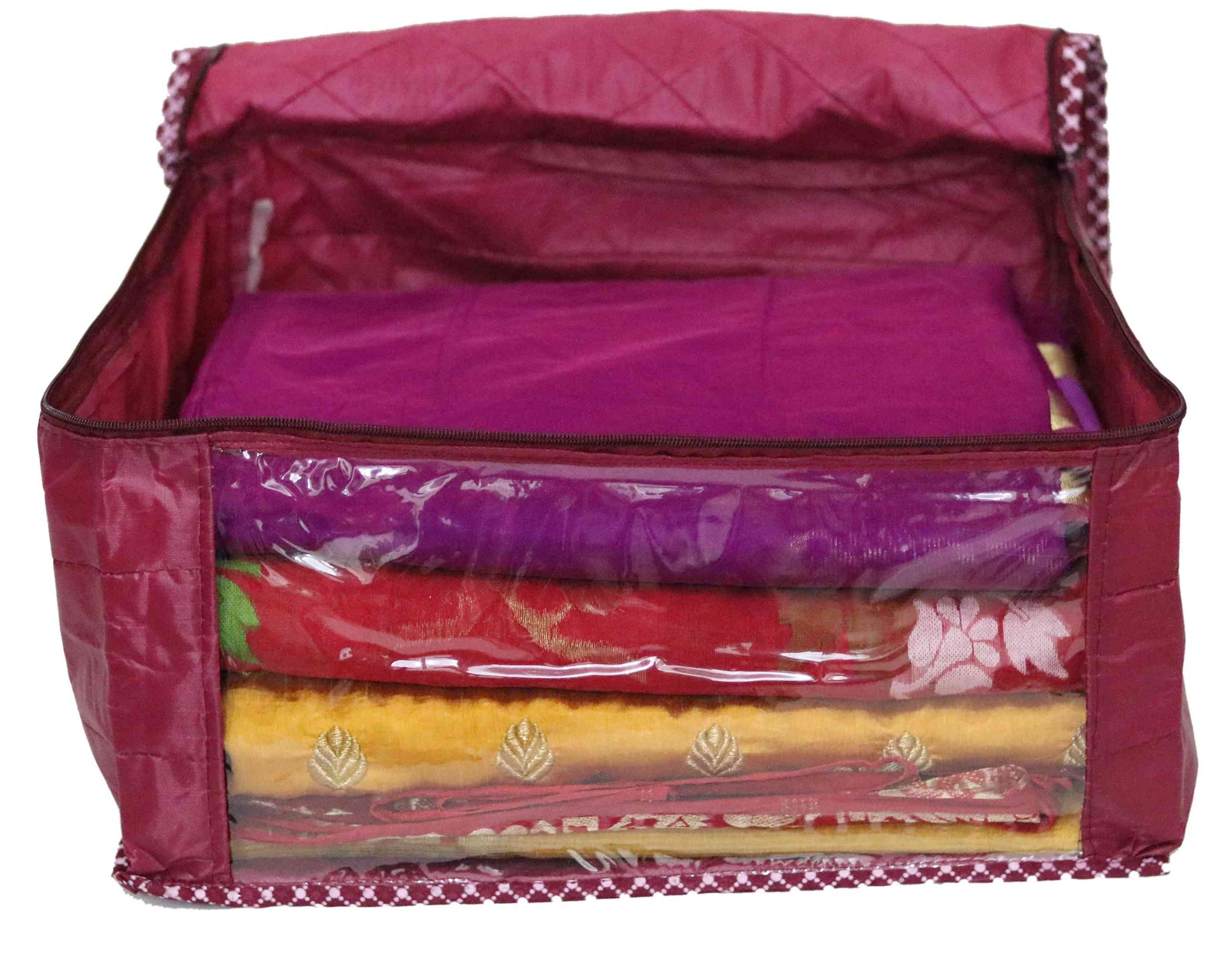 Parachute big saree cover | closet storage combo pack of 4 pcs. - FAVISM