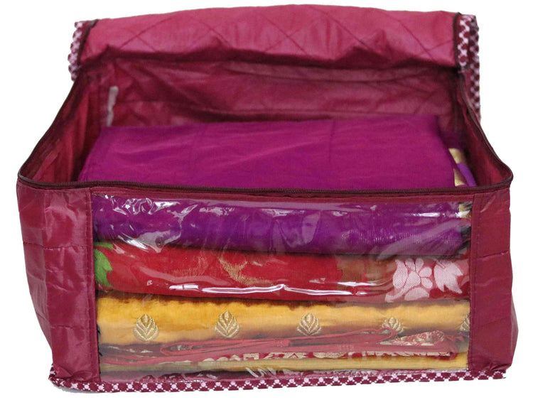 Parachute big saree cover | closet storage combo pack of 4 pcs. - FAVISM