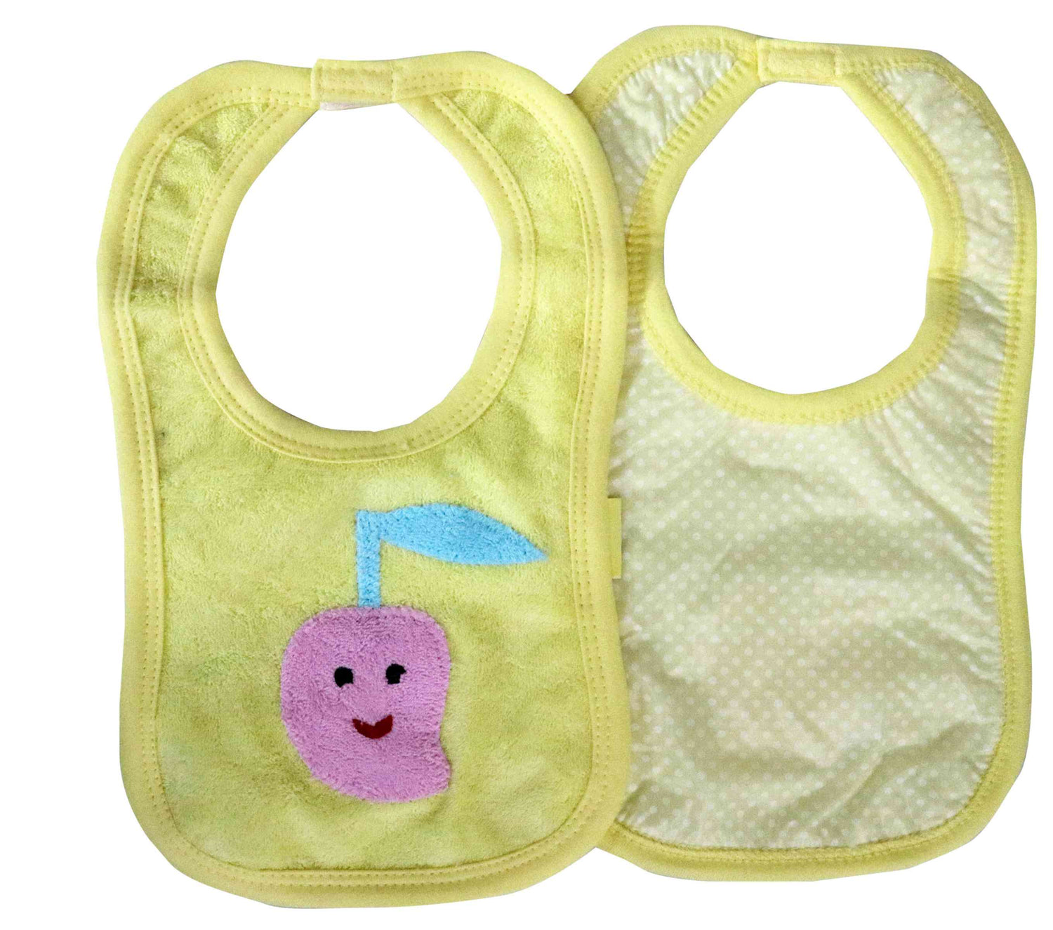 Newborn pure soft cotton bibs for 0-36 month babies pack of 6 pcs. - FAVISM