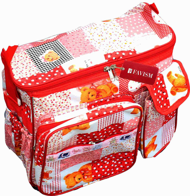 Baby diaper bag for mother | baby accessories bag | multipurpose bag - FAVISM