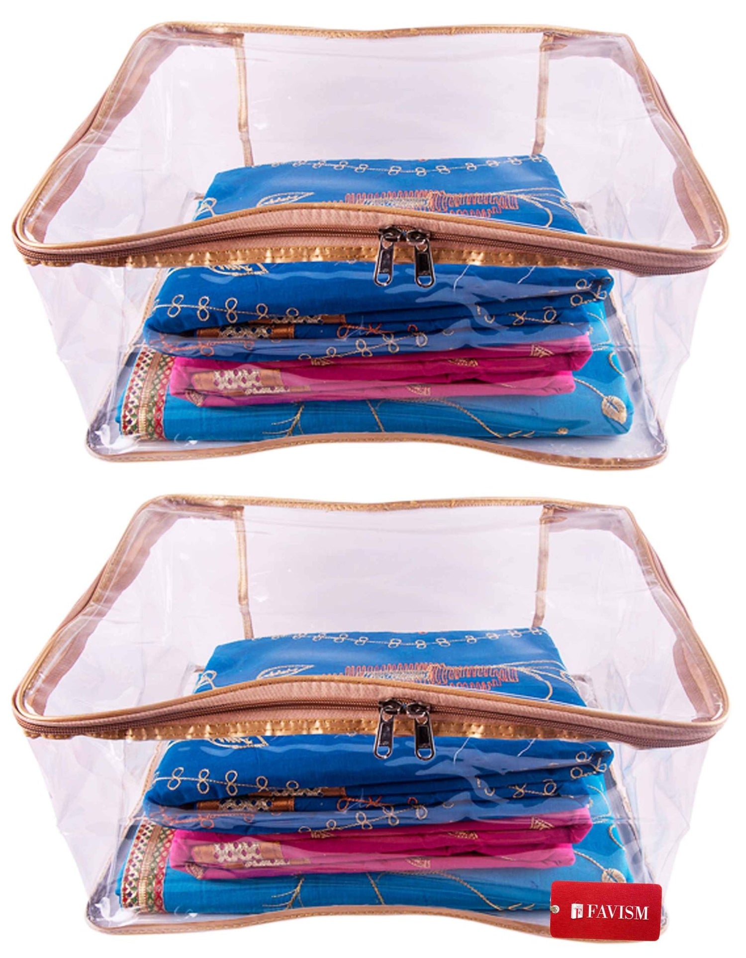 Indien Non Woven Saree Cover Set Saree Storage Bags Storage Organizer 3  Pieces | eBay