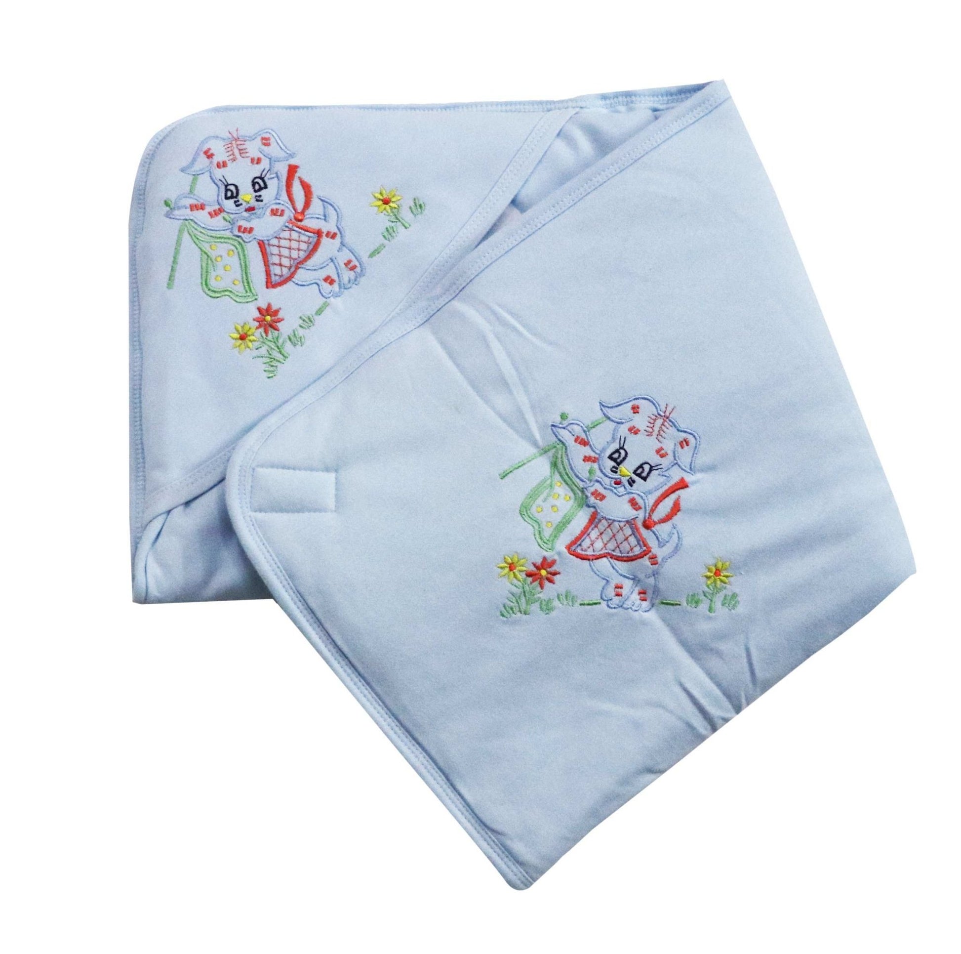 Newborn pure soft cotton hood wrapper cum blanket ( 0-24 months ) - FAVISM