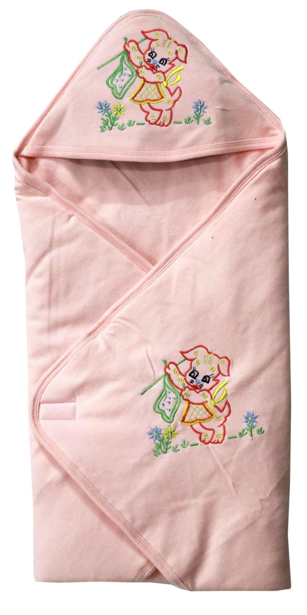 Newborn pure soft cotton hood wrapper cum blanket ( 0-24 months ) - FAVISM