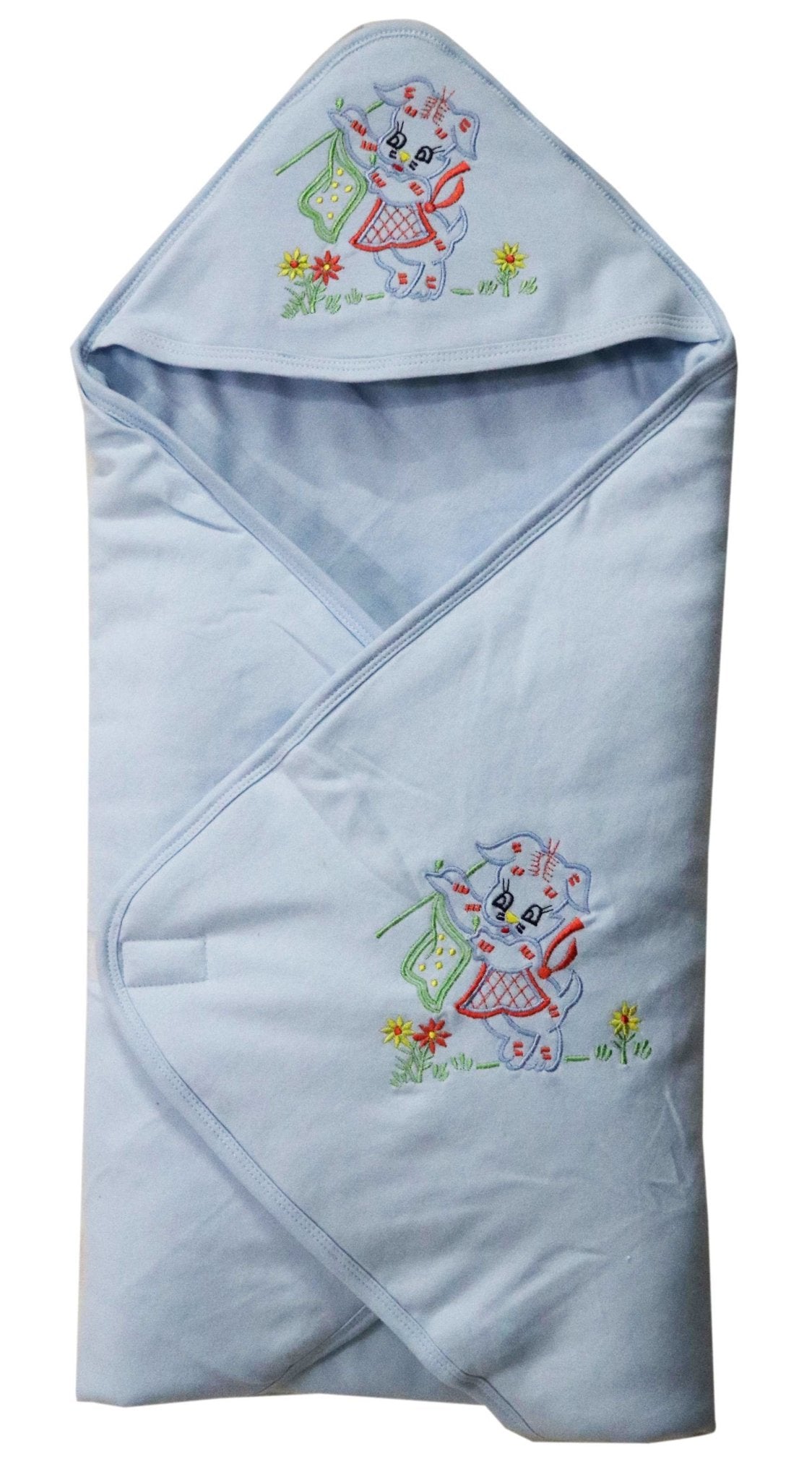 Newborn pure soft cotton hood wrapper cum blanket ( 0-24 months ) - FAVISM
