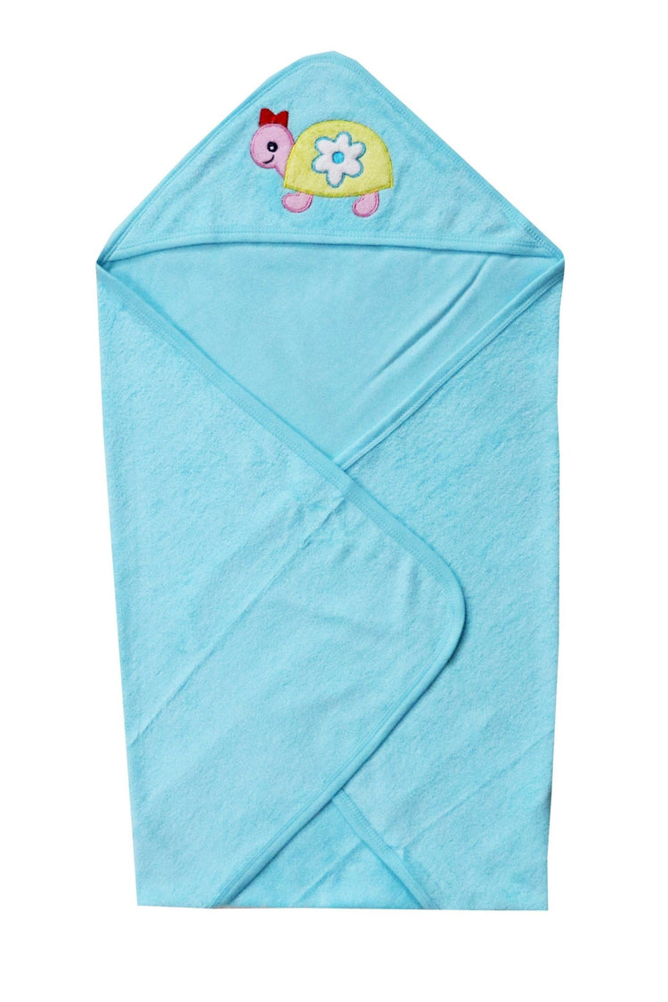 Newborn baby pure soft cotton bath towel with hood ( 0-36 months ) - FAVISM