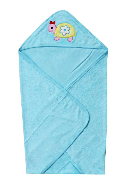 Newborn pure soft cotton bath towel with hood pack of 3 pcs ( 0-36 months ) - FAVISM