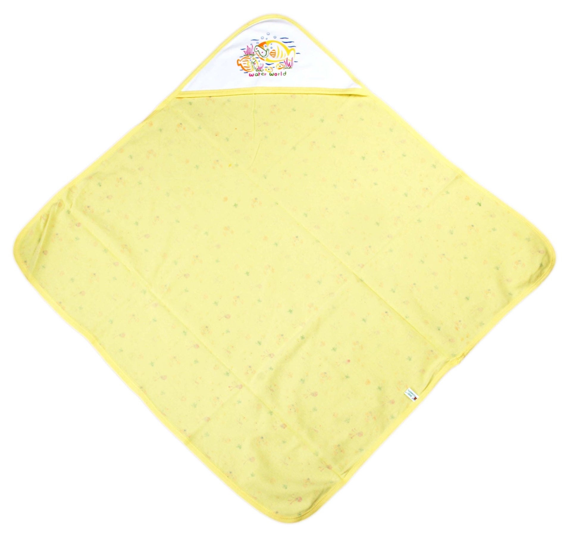 Newborn pure soft cotton bath towel with hood pack of 3 pcs ( 0-36 months ) - FAVISM