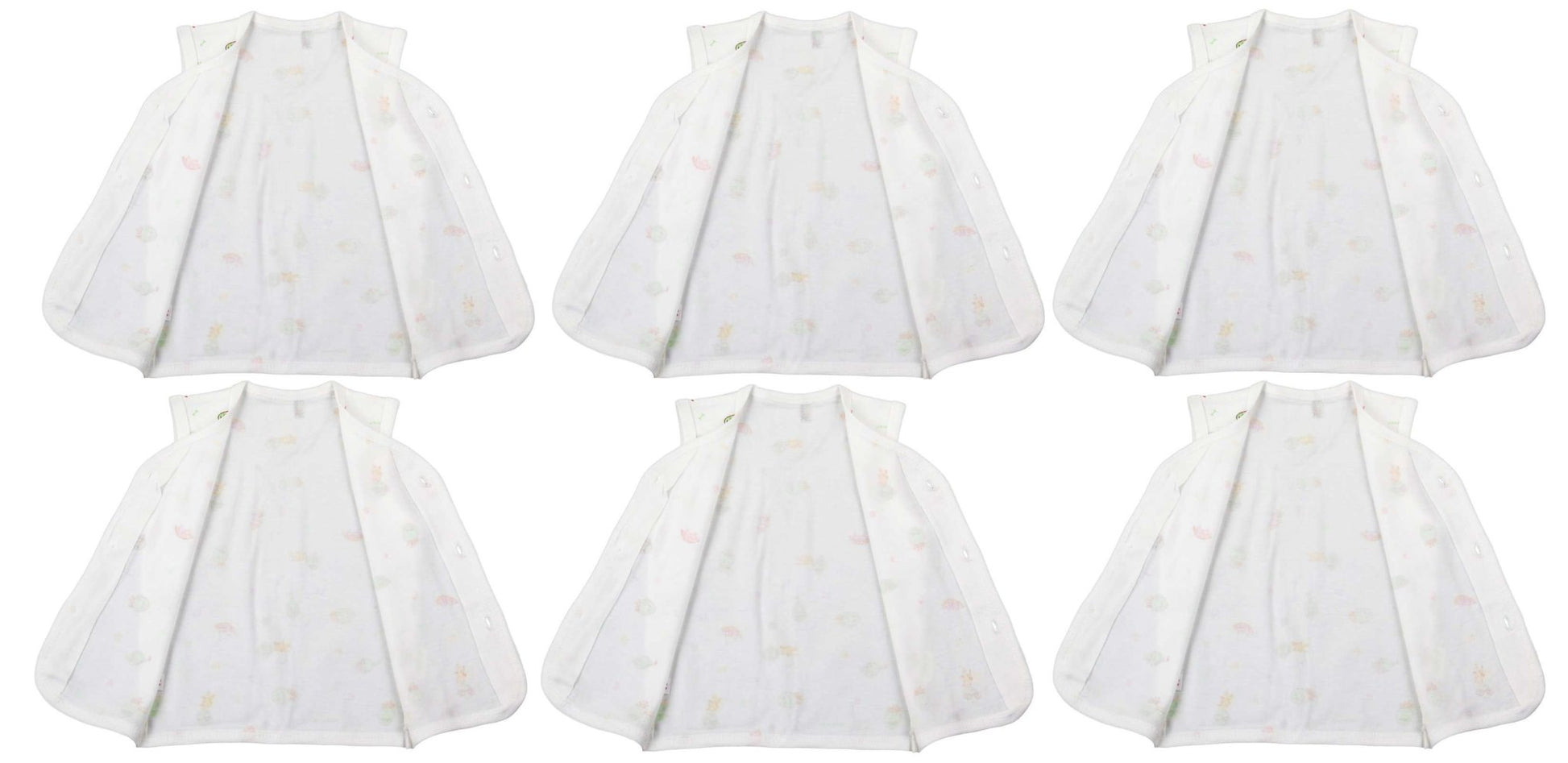 Newborn soft cotton t-shirt for baby boy & baby girl pack of 6 pcs. - FAVISM