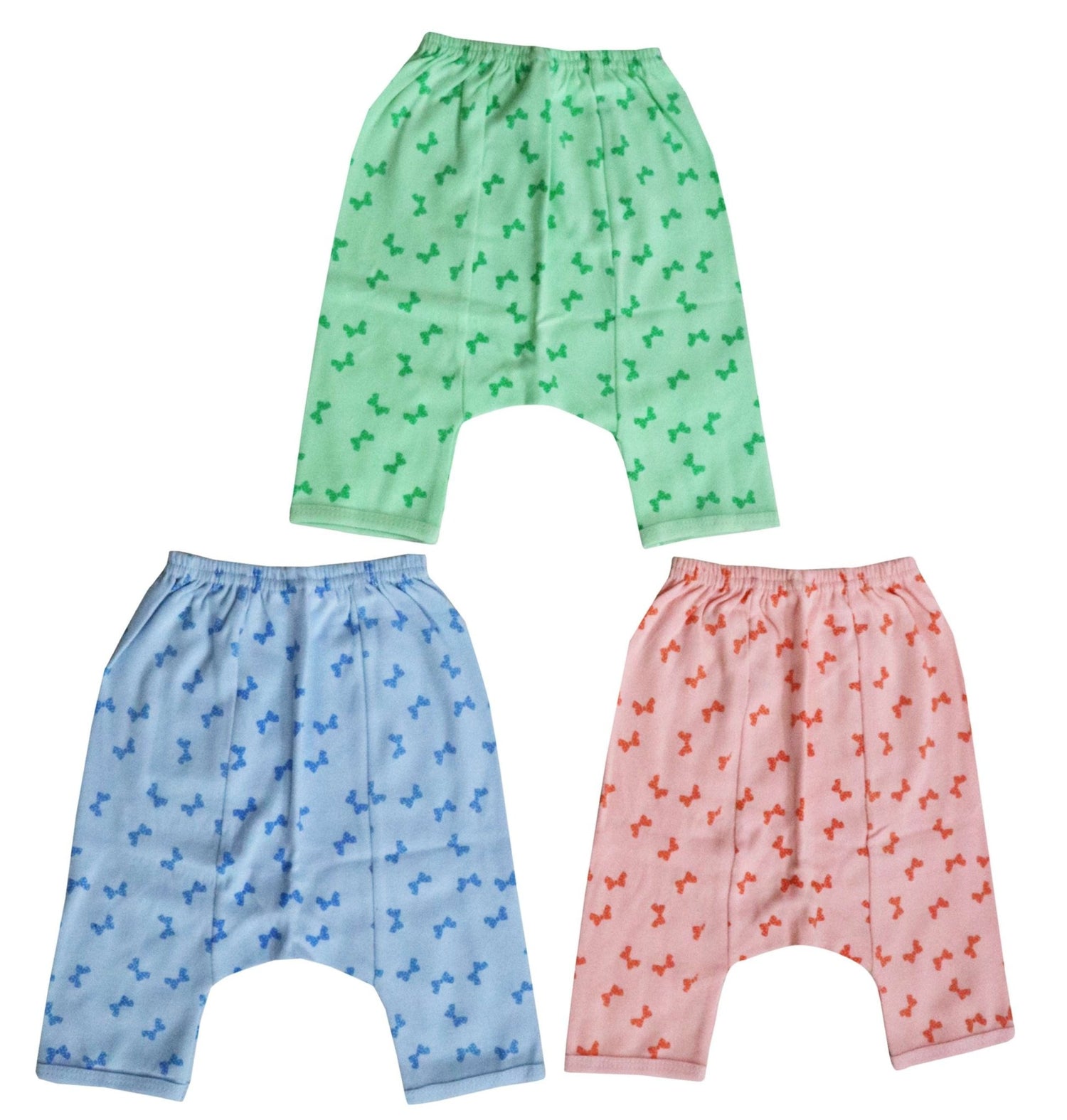 Newborn pure soft cotton pajamas | diaper pants pack of 3 pcs. ( 0-3 months ) - FAVISM