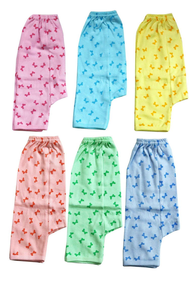 Newborn pure soft cotton pajamas | diaper pants pack of 6 pcs. ( 0-3 months ) - FAVISM